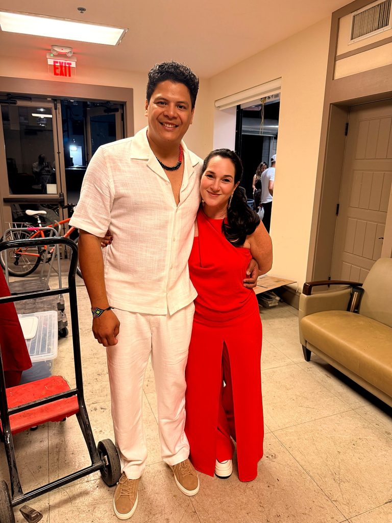 Tato Marenco en el Carnaval de Barranquilla en Miami.
